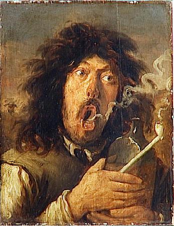 Joos van Craesbeeck LE FUMEUR Sweden oil painting art